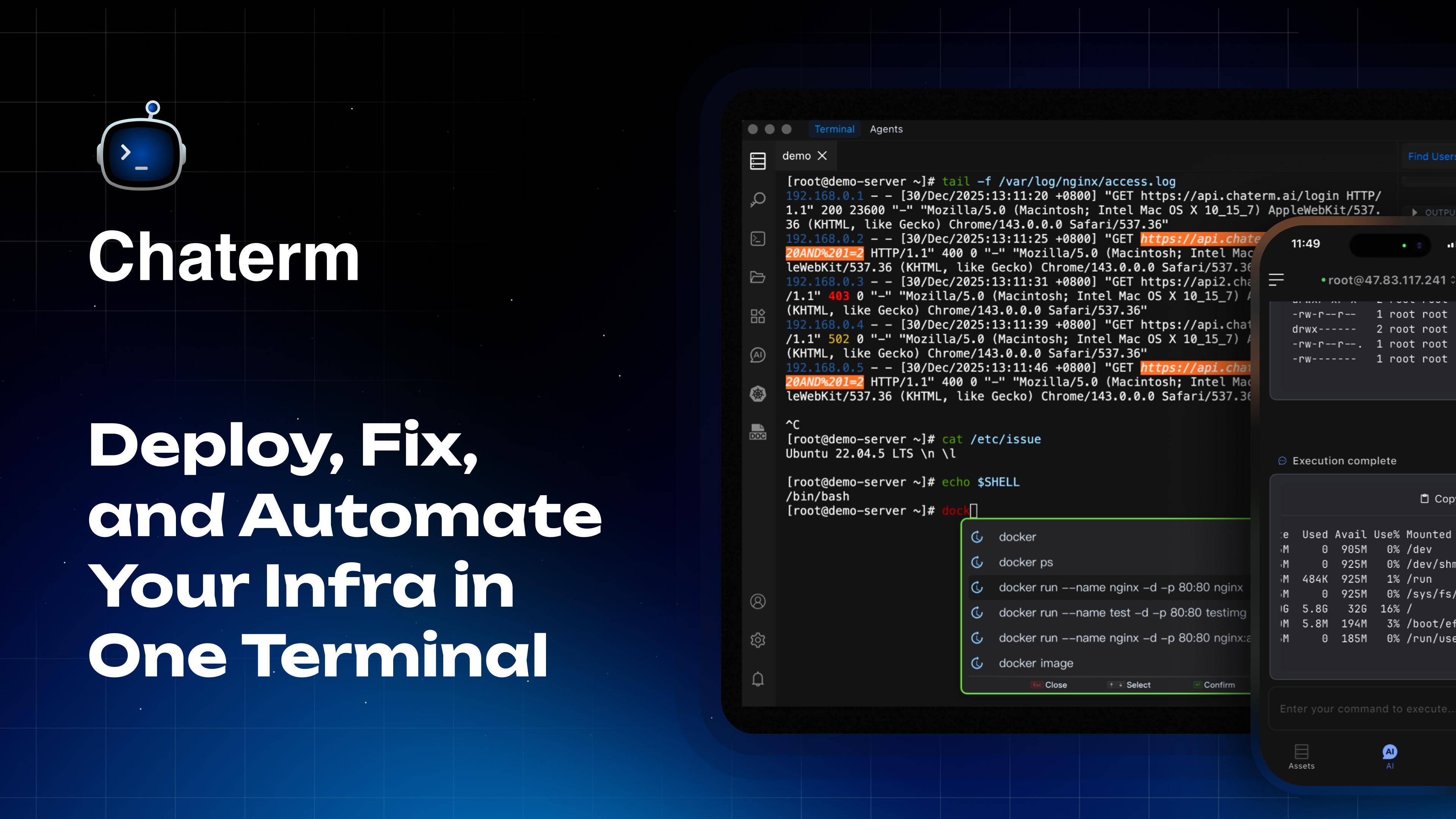 Chaterm gallery image
