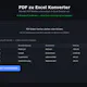 PDF zu Excel Konverter