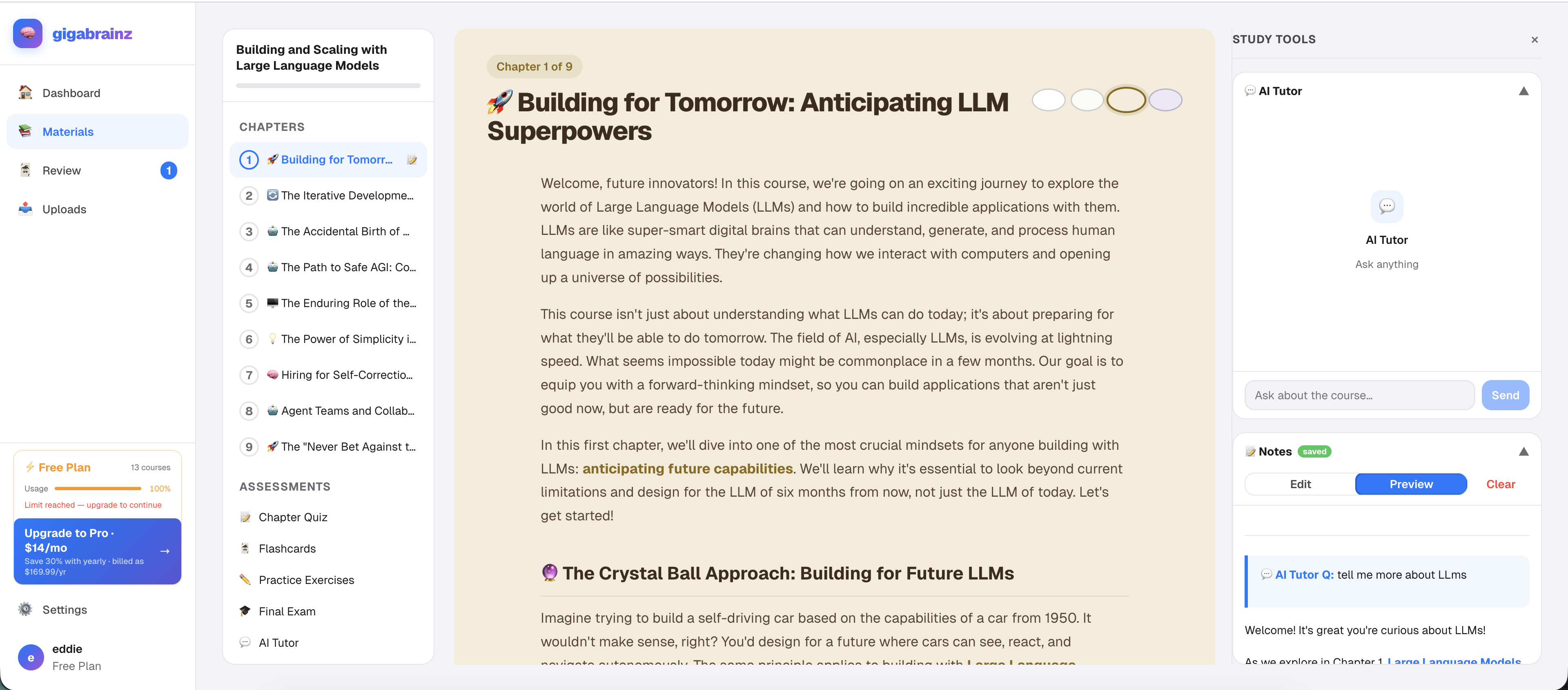 gigabrainz — Learn Anything, 10x Faster gallery image