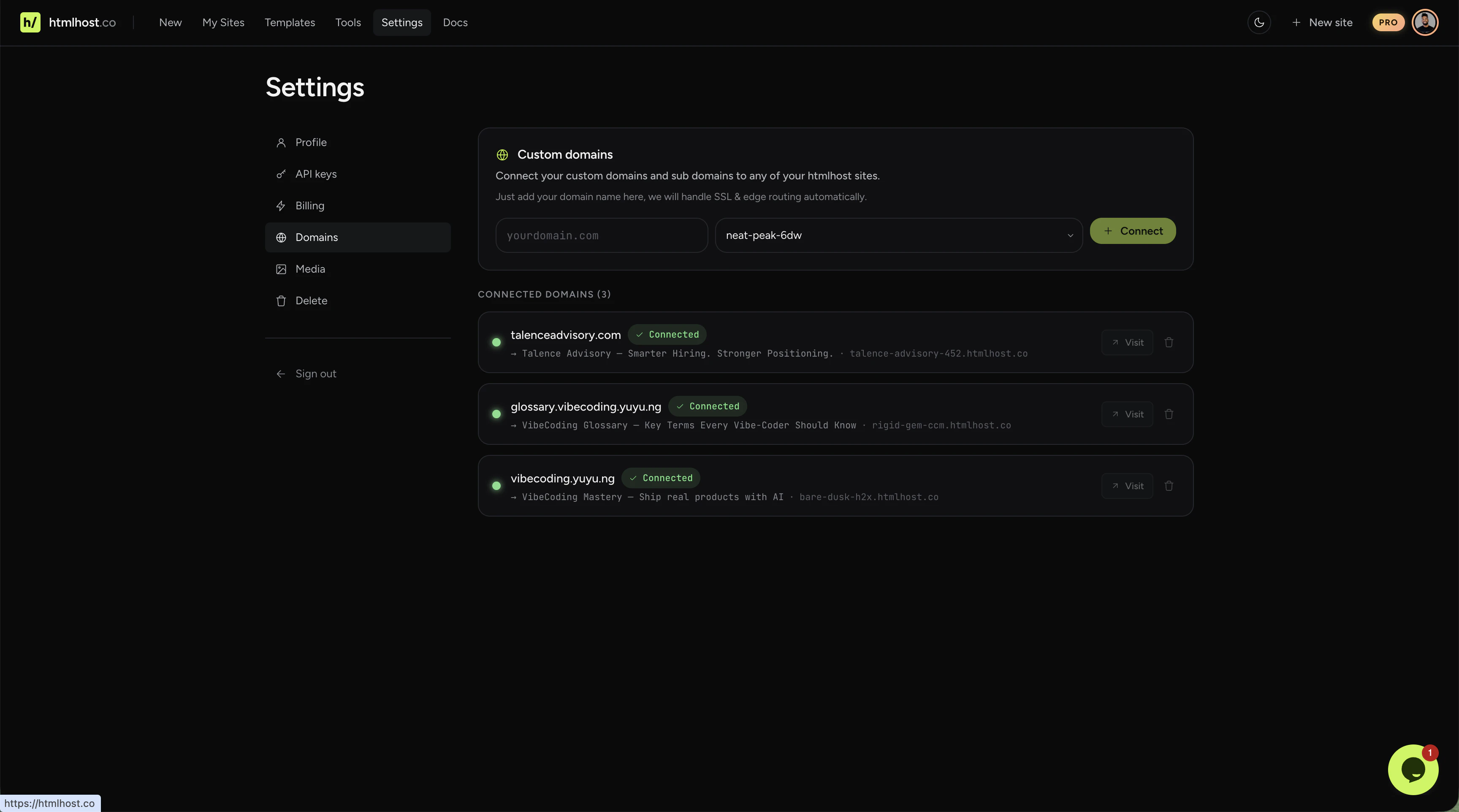 htmlhost.co screenshot 5