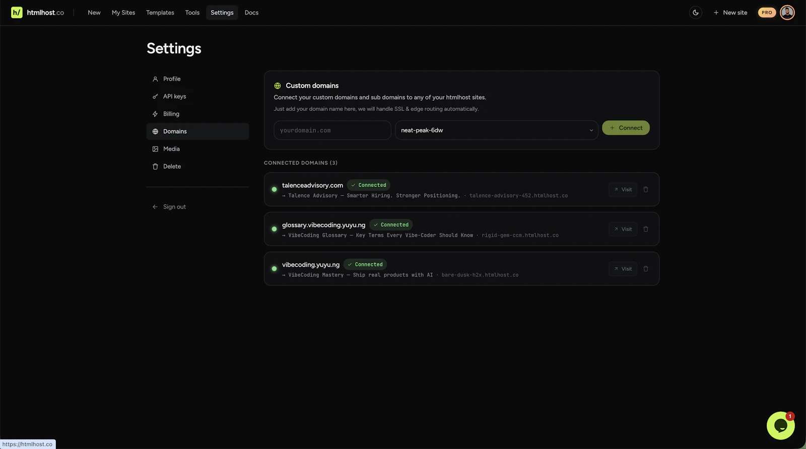 htmlhost.co screenshot 5