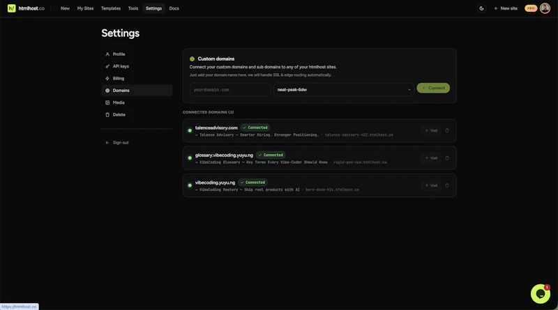 htmlhost.co screenshot 5