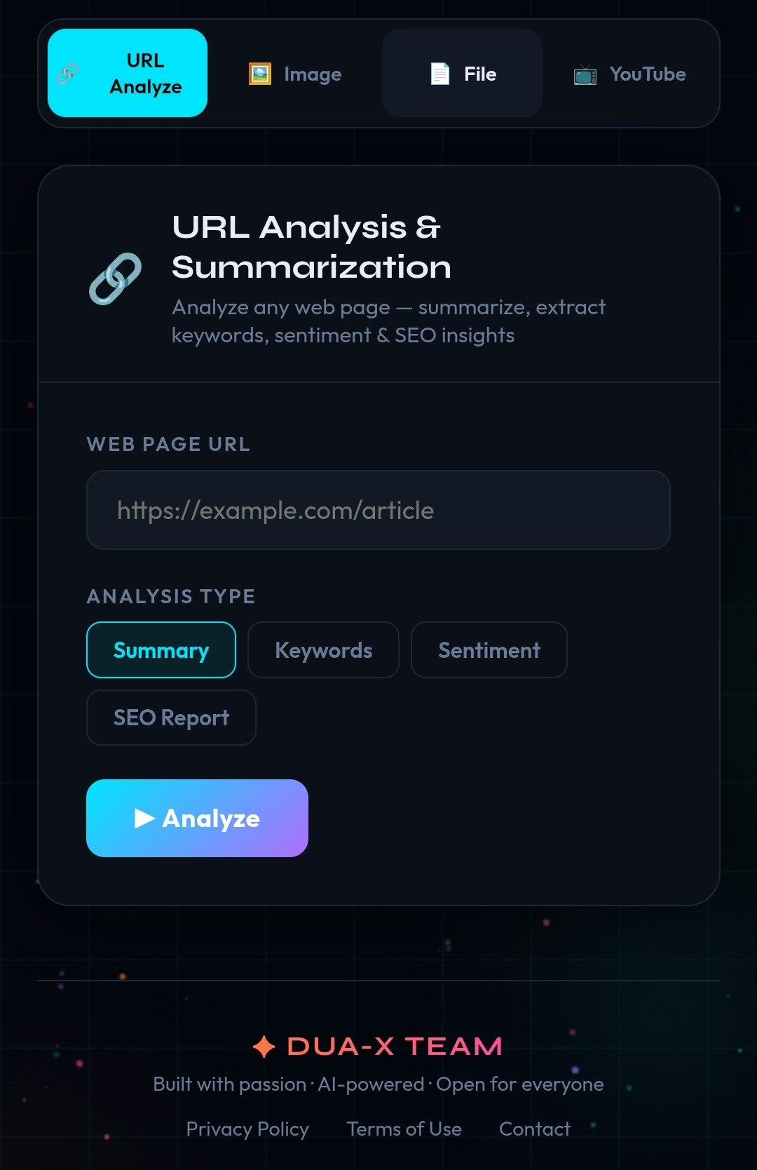 DUExt — Download · Upload · Extract gallery image