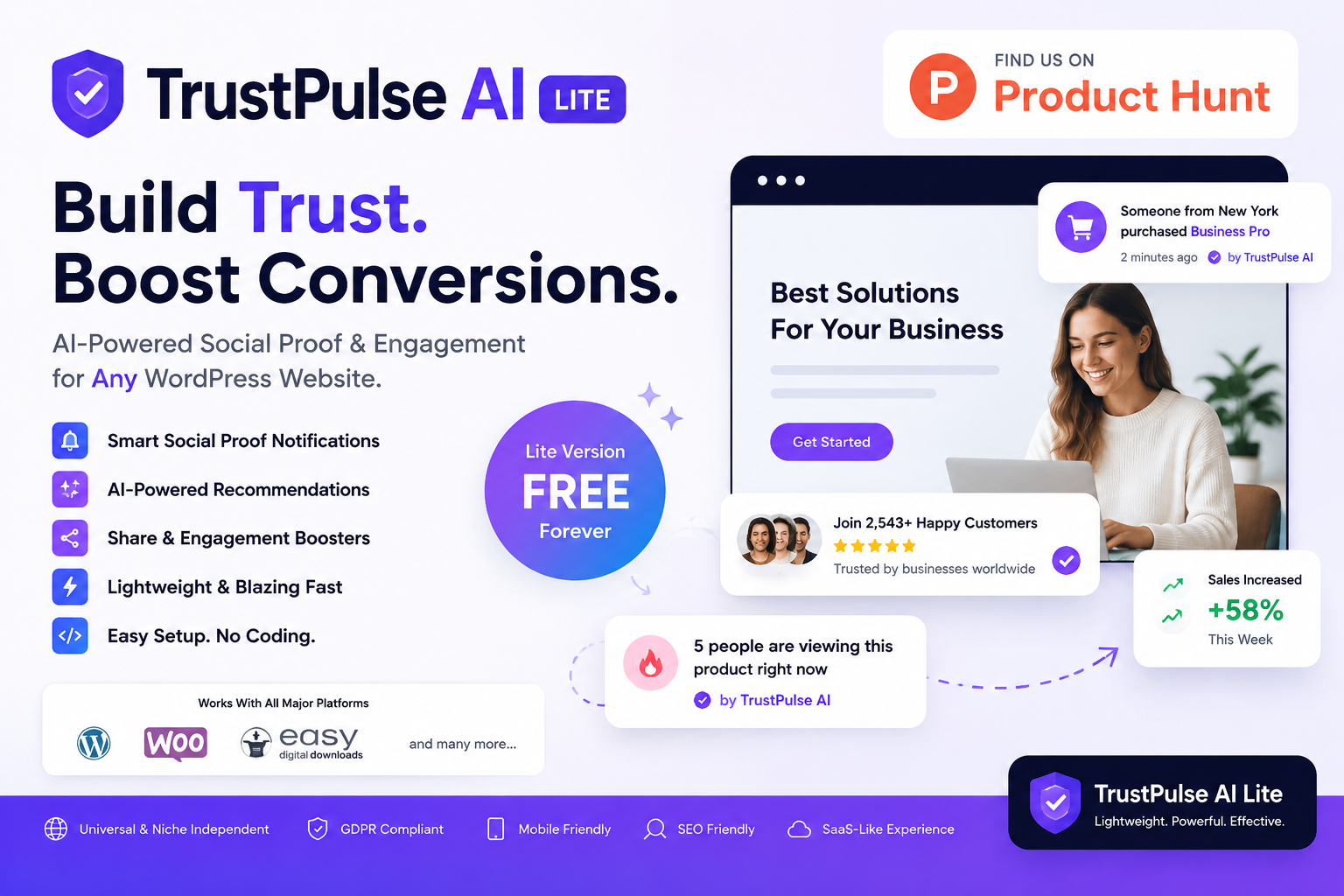 TrustPulse AI Lite  gallery image