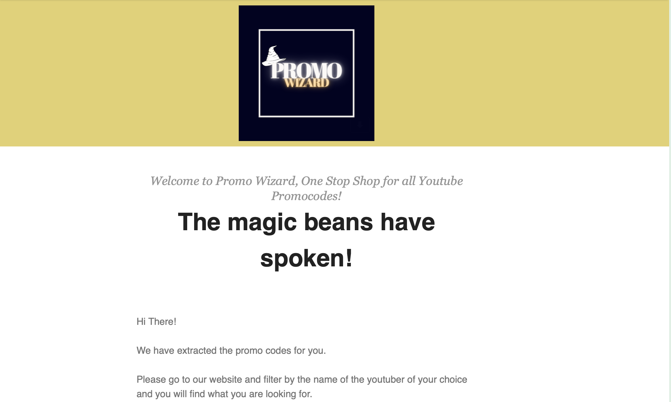 Promo Wizard gallery image