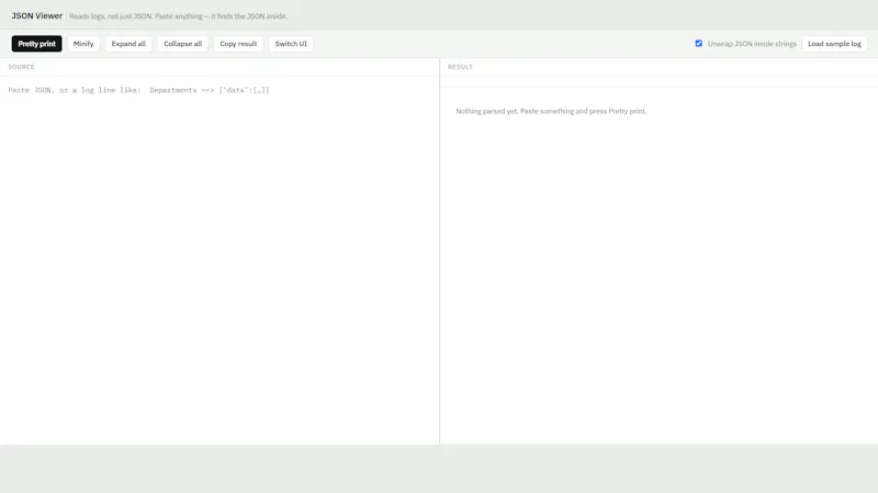 JSON Viewer screenshot 1