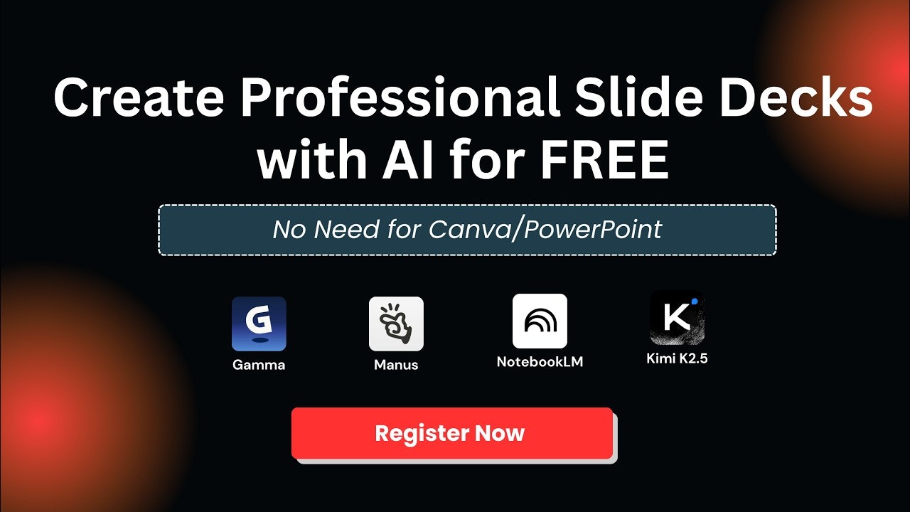 Create Pro Presentations FREE with AI gallery image