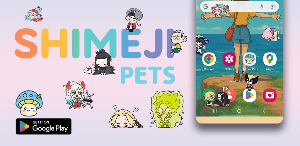 Média Shimeji Mascot Screen Pets - Donnez vie à votre écran avec de jolis animaux de compagnie virtuels 🐾 2