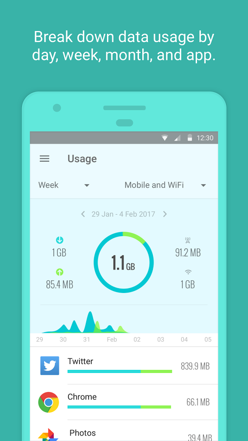 GlassWire Mobile gallery image