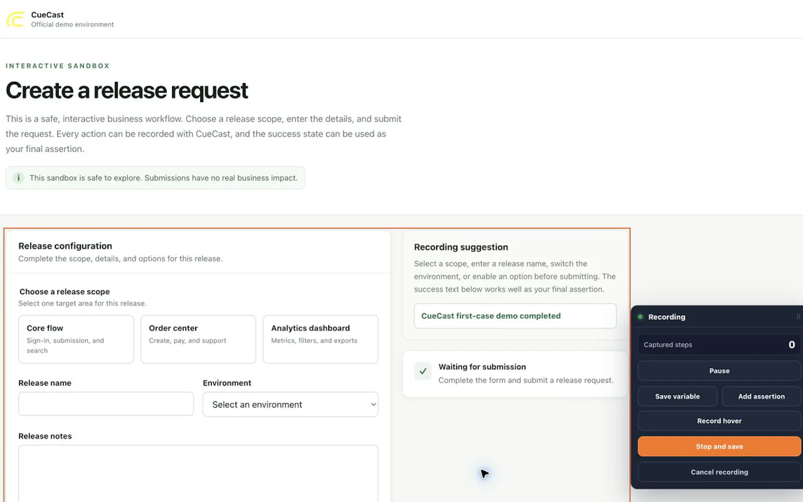 CueCast screenshot 4
