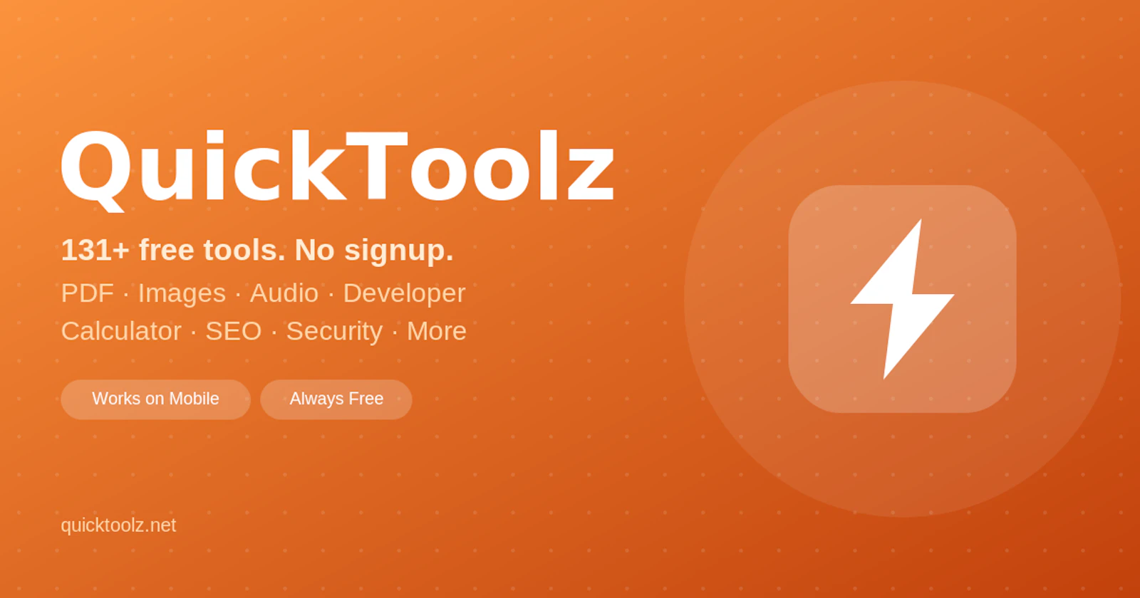 QuickToolz screenshot 1