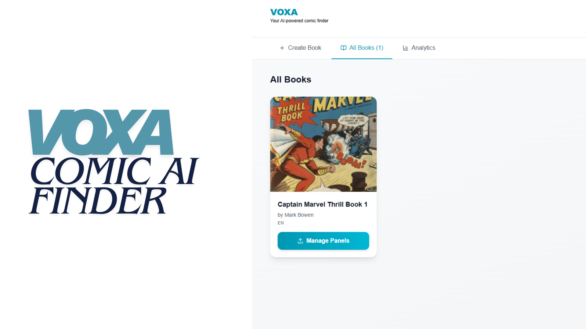 VOXA [ Your AI-Powered Comic Finder ] gallery image