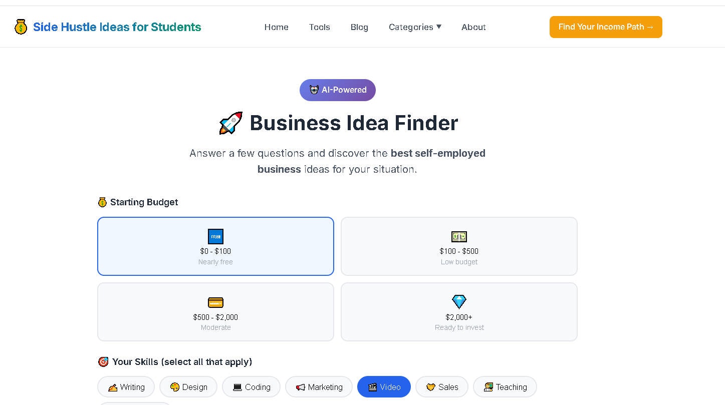 Side Hustle Ideas for Students gallery image