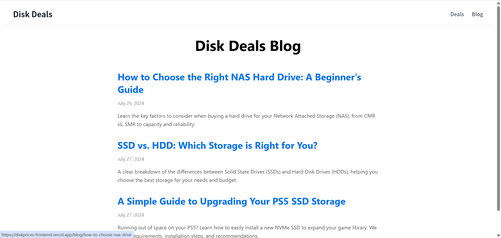 Disk Deals media 2