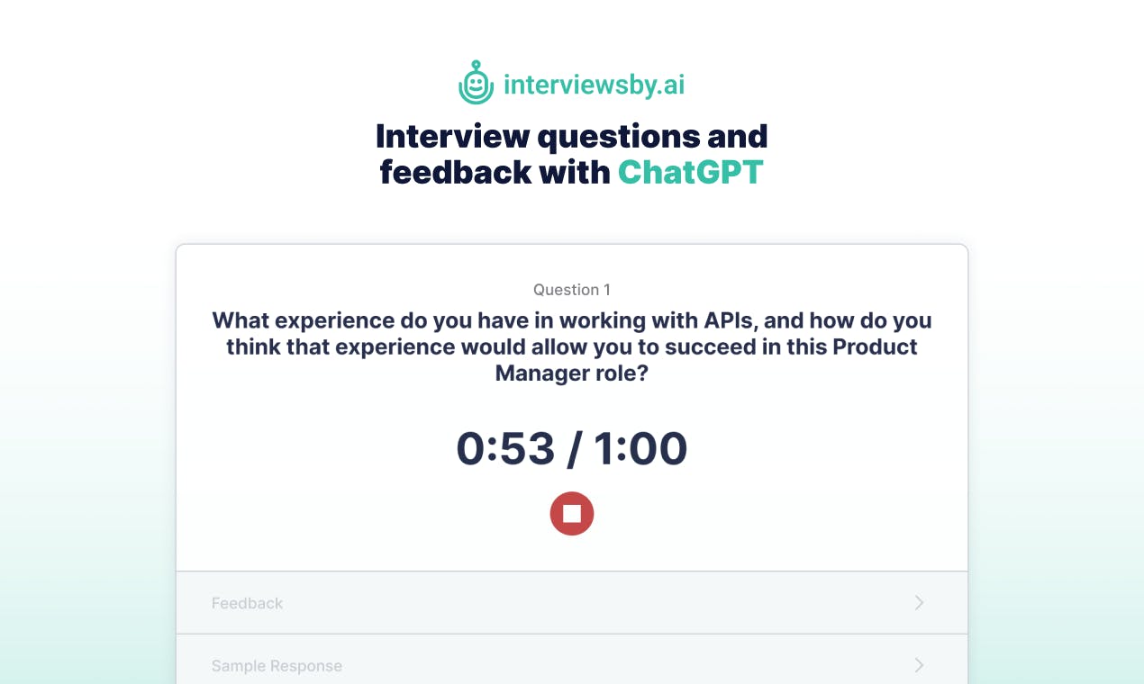 Interviews by AI media 1