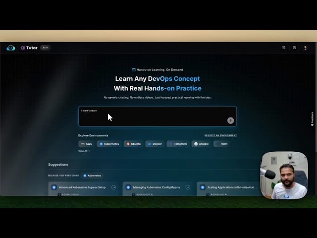 AI Tutor by KodeKloud gallery image