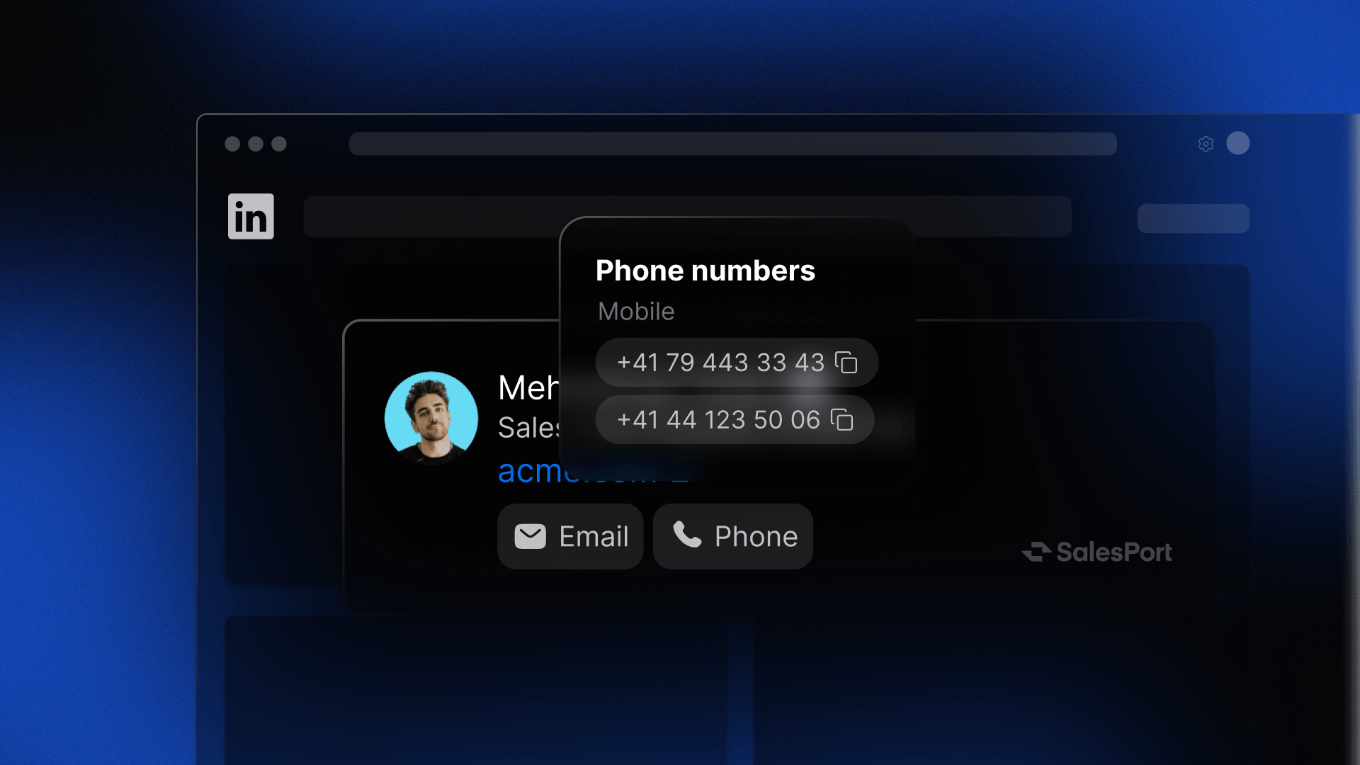 SalesPort AI Sales Researcher gallery image