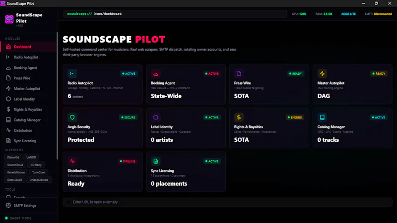 SoundScape Pilot screenshot 1
