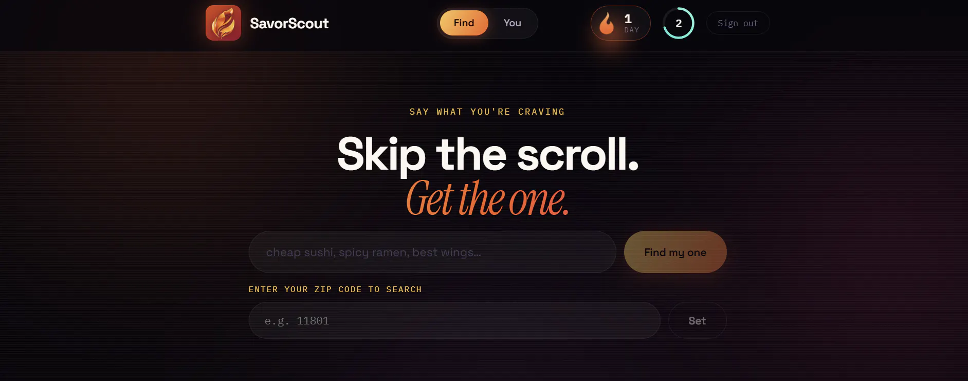 Savor Scout  gallery image