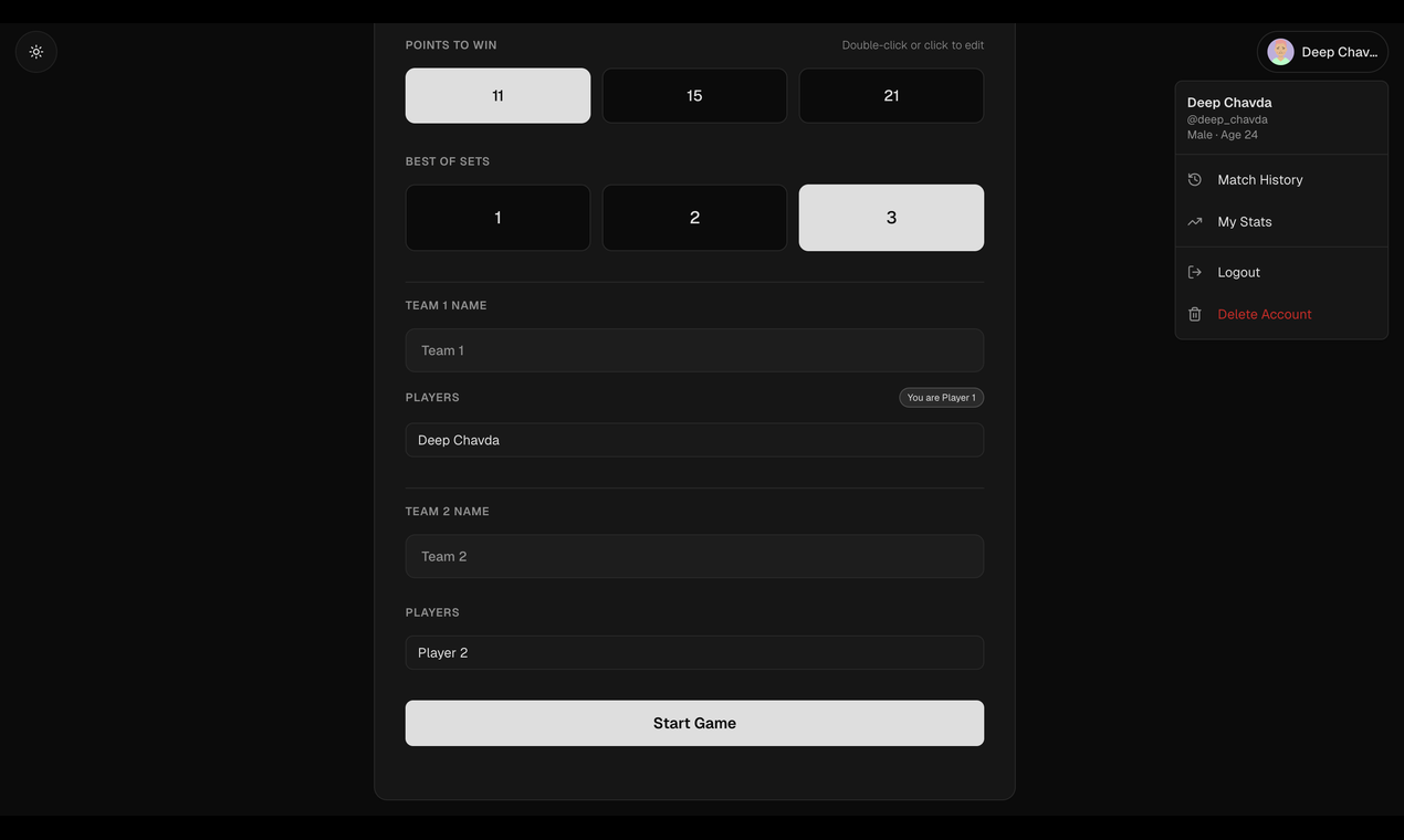 ShuttleScore — Badminton Score Tracker gallery image