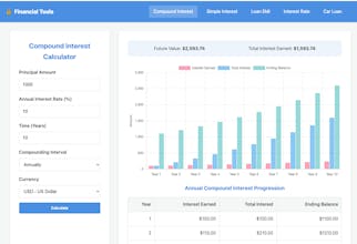 Financial Tools gallery image