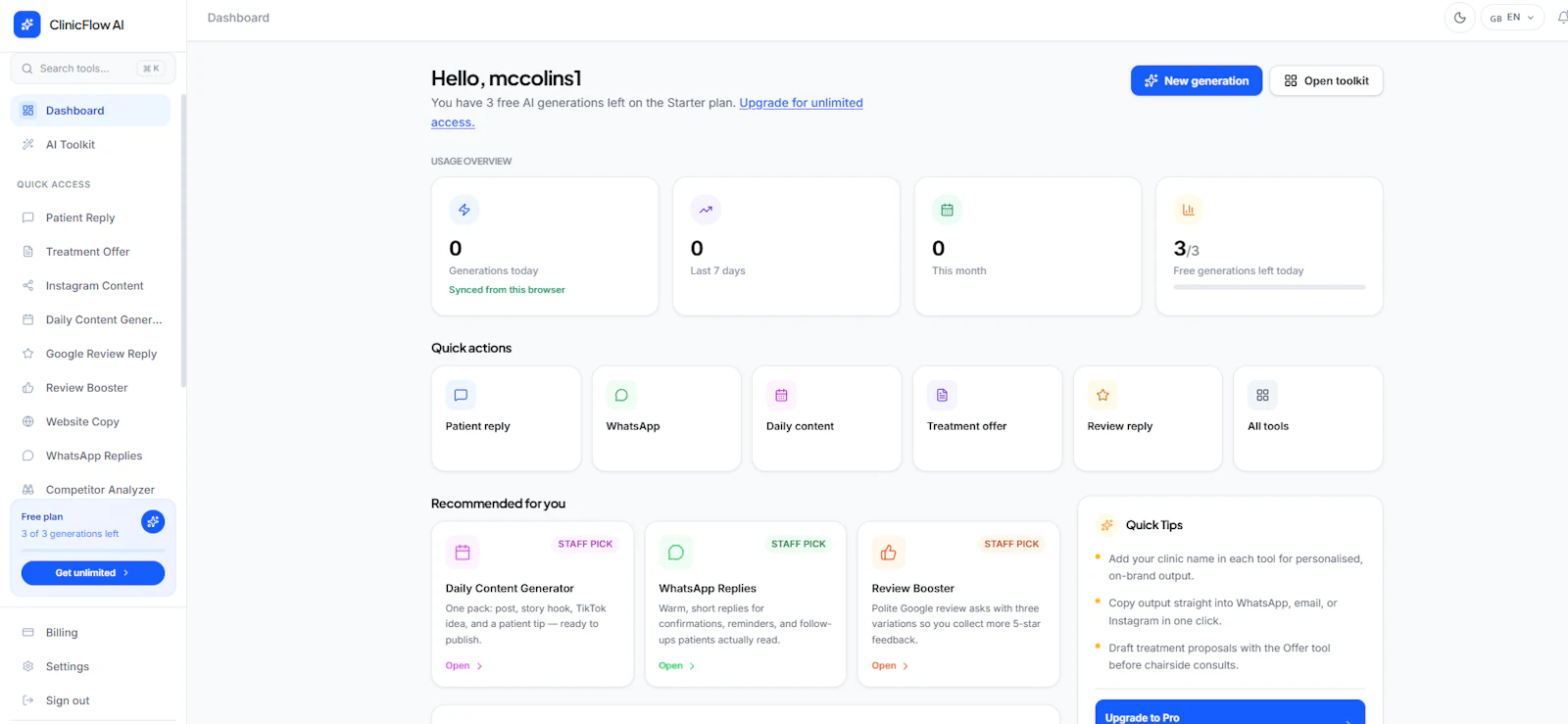 DentFlow AI screenshot 1
