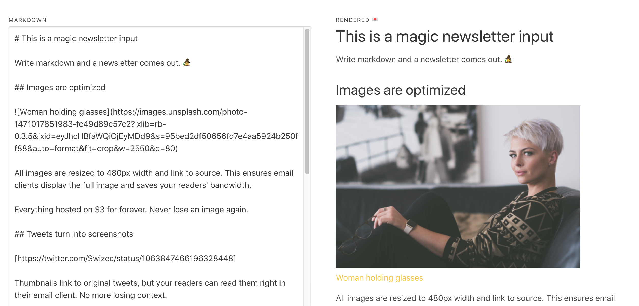 TechLetterApp 💌 - Build Better Newsletters gallery image