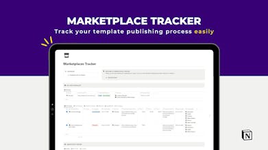 Marketplace Tracker 的可自定义设置页面可实现高效的模板管理