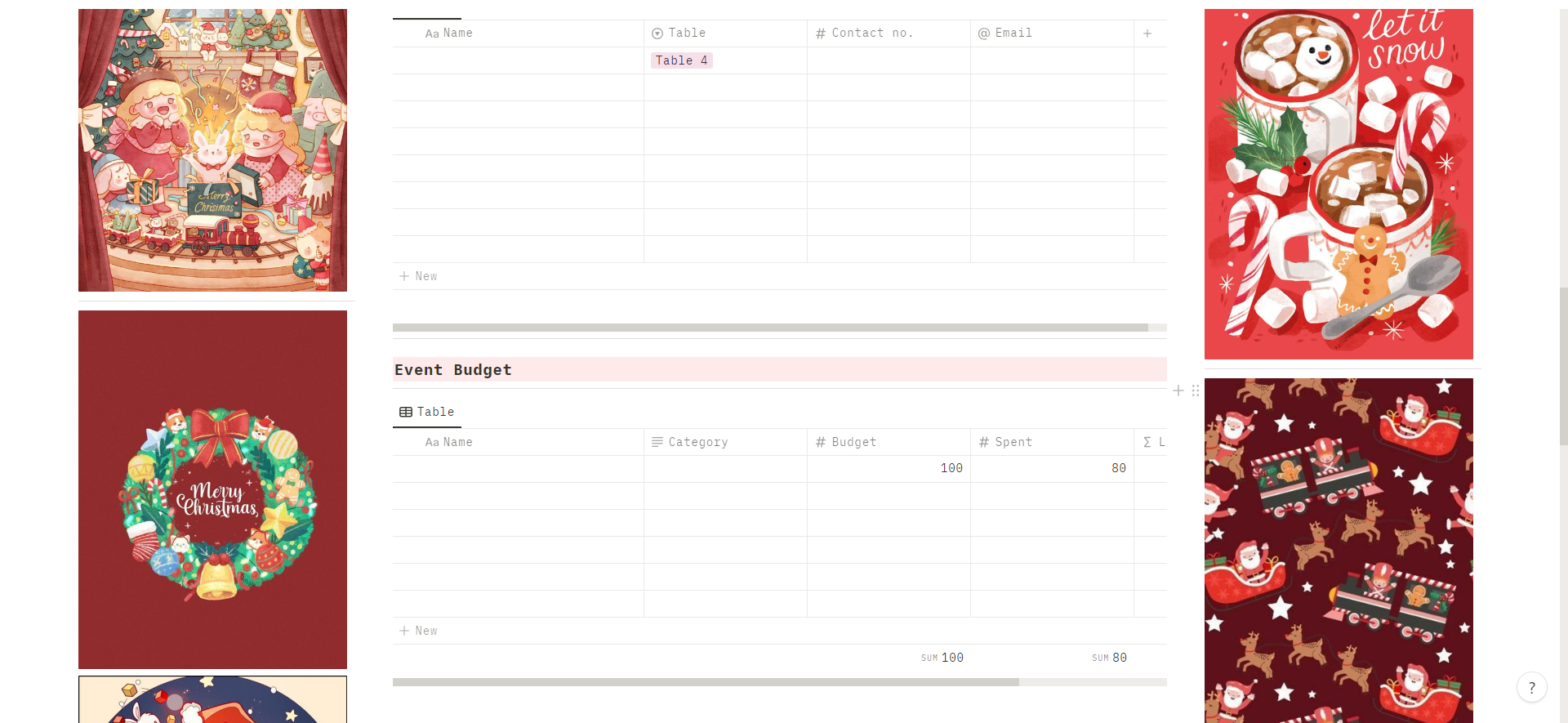 Event Planner[Christmas Aesthetic] gallery image