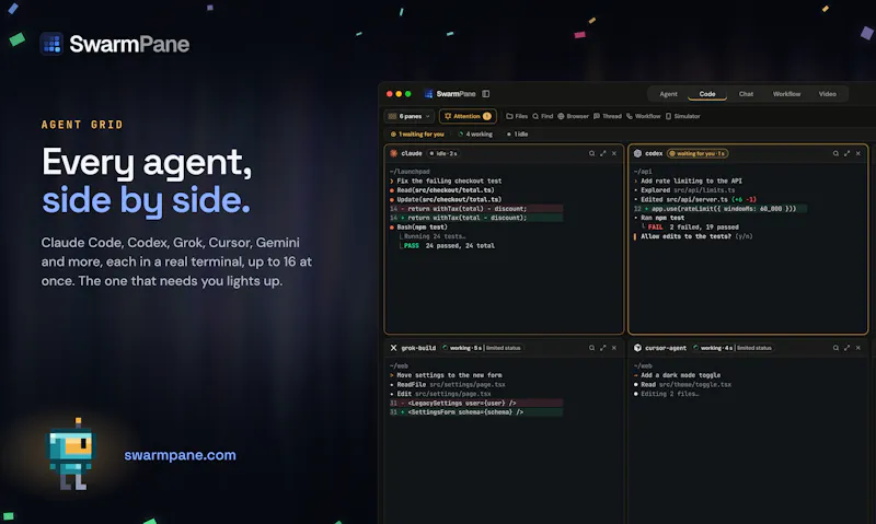 SwarmPane screenshot 3