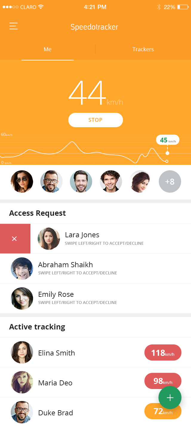 SpeedoTracker - Live Speed Sharing App gallery image