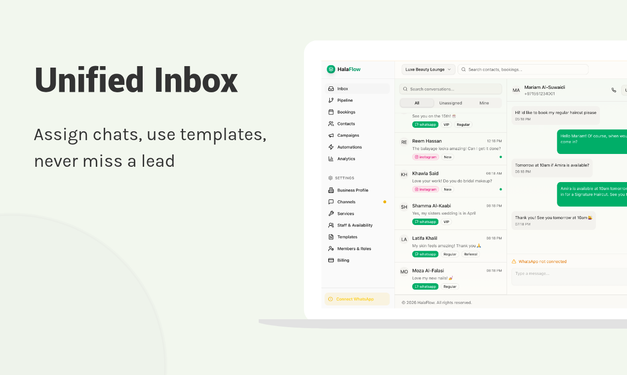 HalaFlow - Screenshot 2 showing product features and functionality