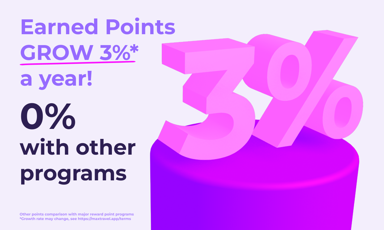 Max Travel - Book, Earn, Grow, Save gallery image