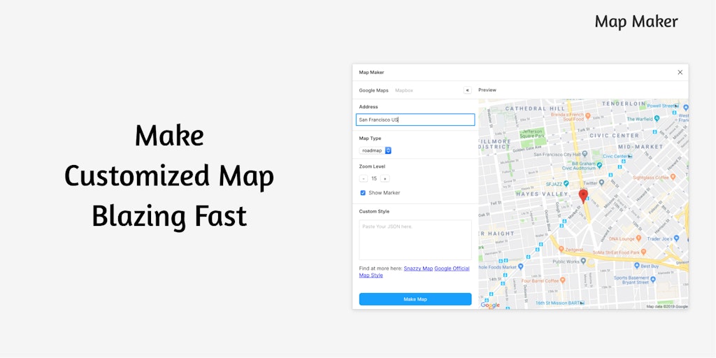 Figma Map Maker: Figma plugin to generate map, supporting Google Maps ...