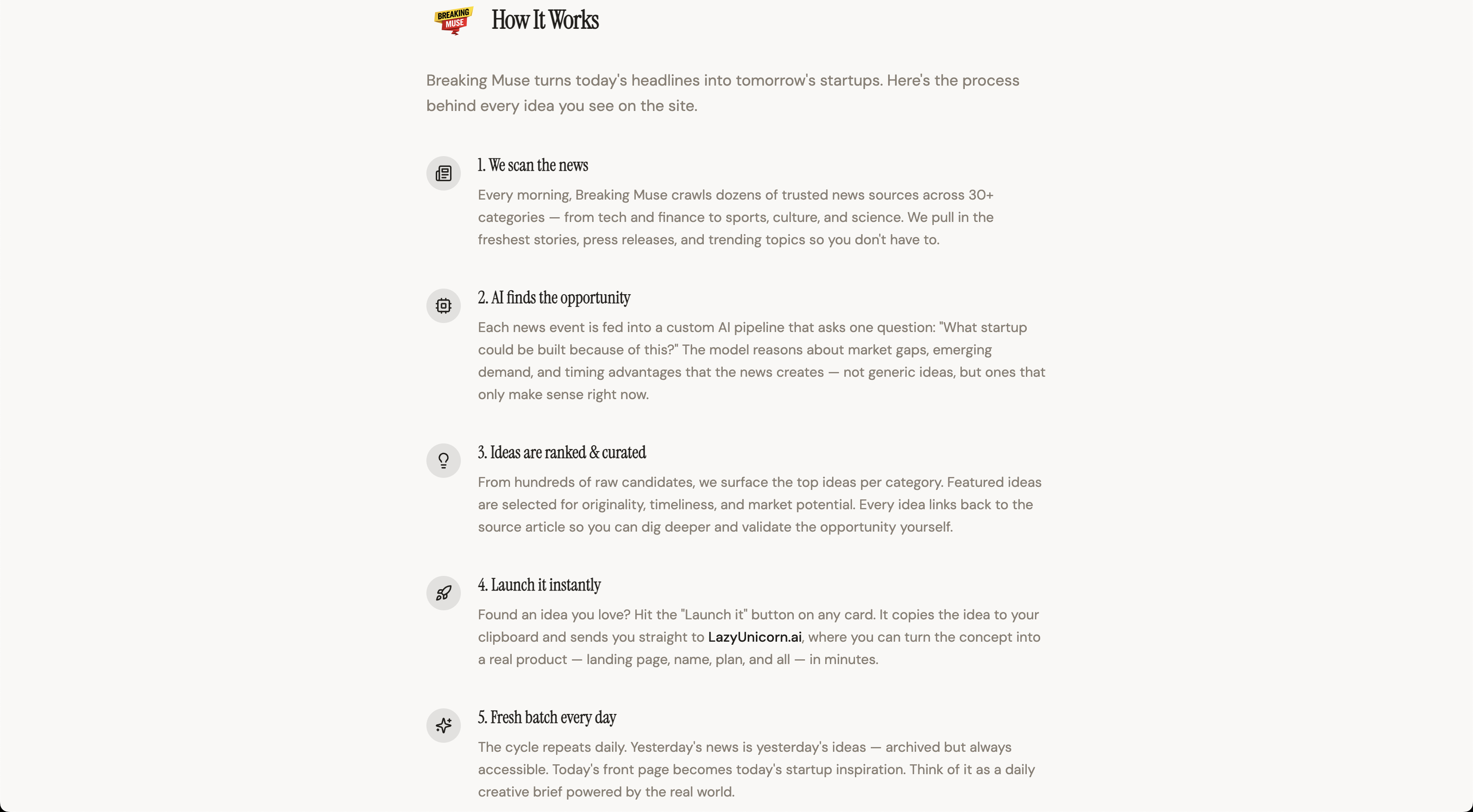 Breaking Muse gallery image