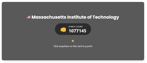 Punch a College gallery image