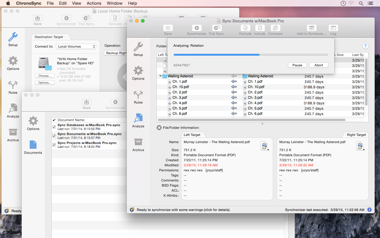 ChronoSync gallery image