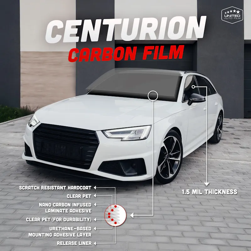 CENTURION Carbon Window Tint screenshot 1