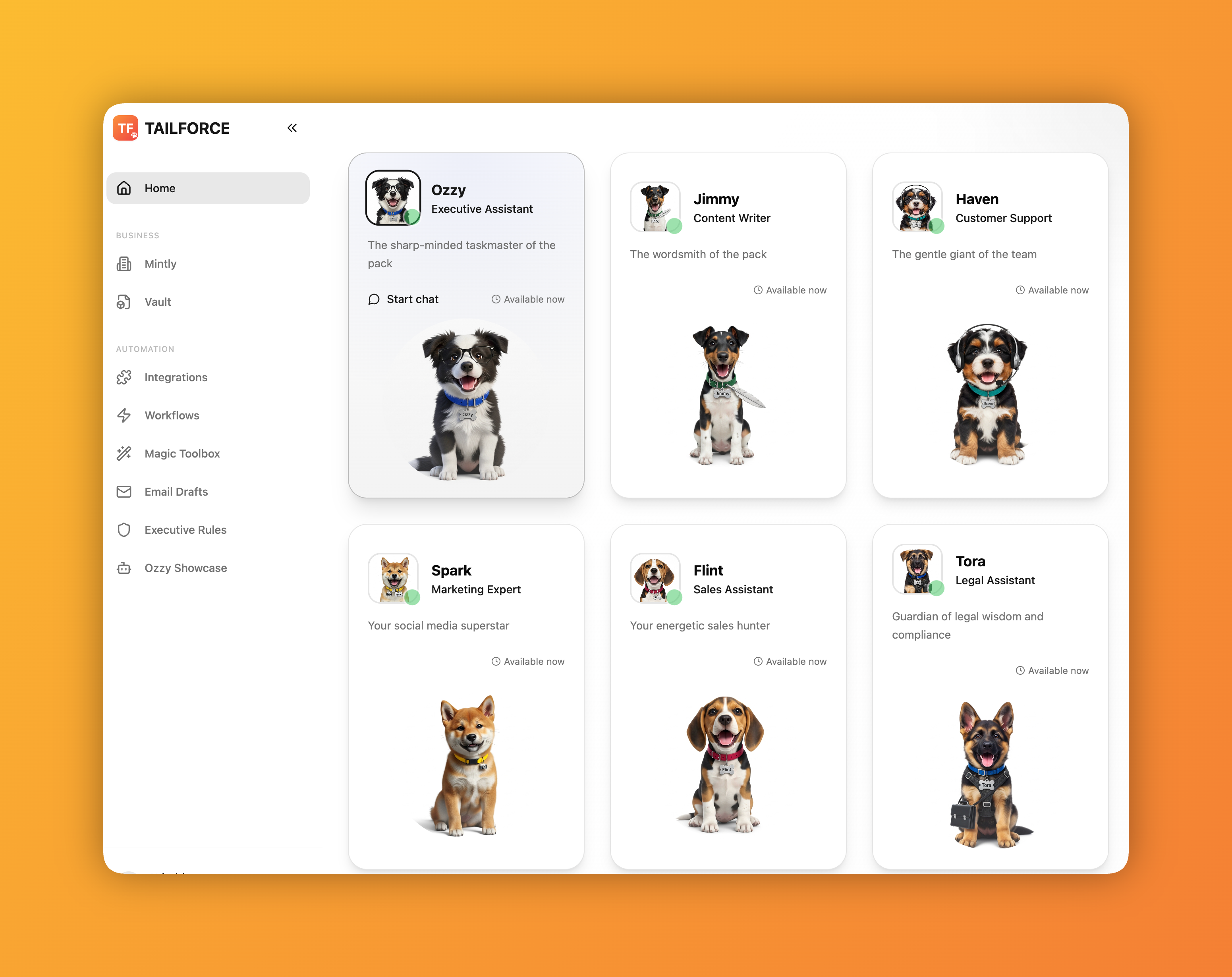 Média Ozzy par tailforce - Votre assistant exécutif le plus fidèle 8