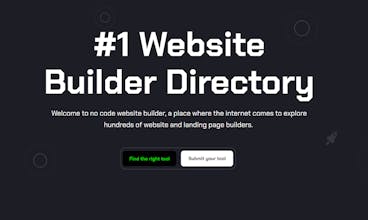 No Code Website Builder gallery image