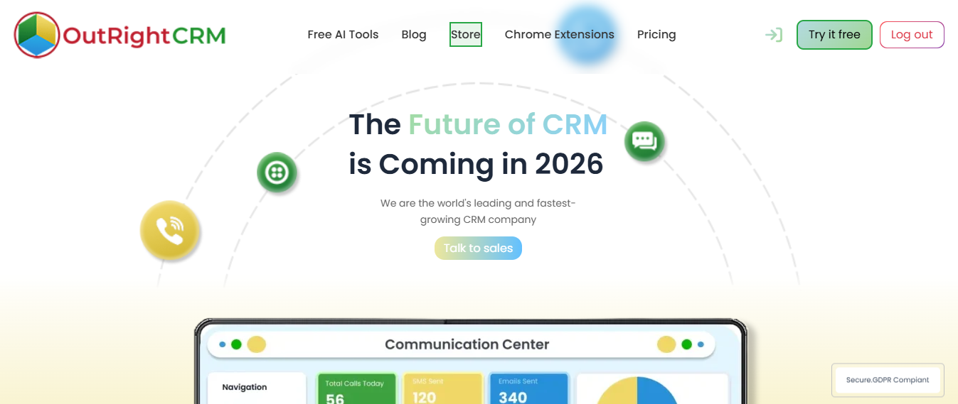 OutRightCRM gallery image