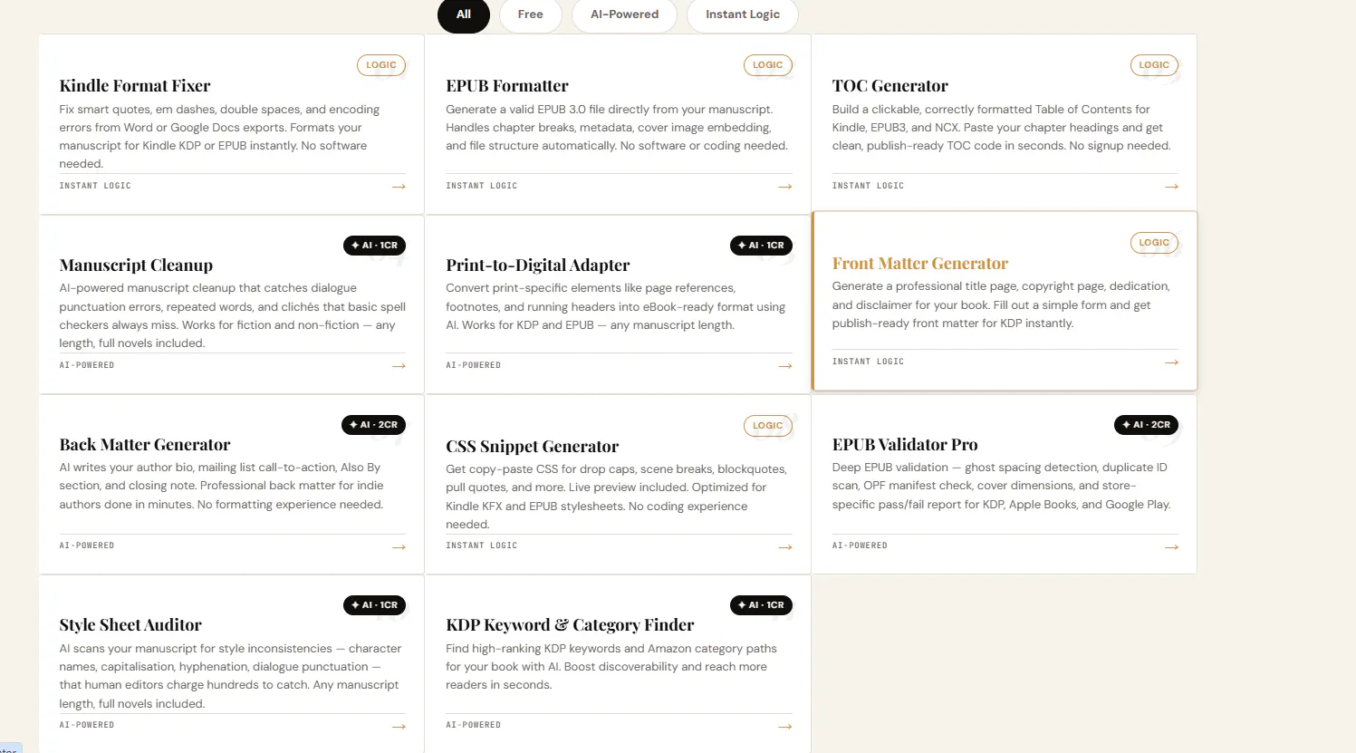 Book Kraft AI gallery image