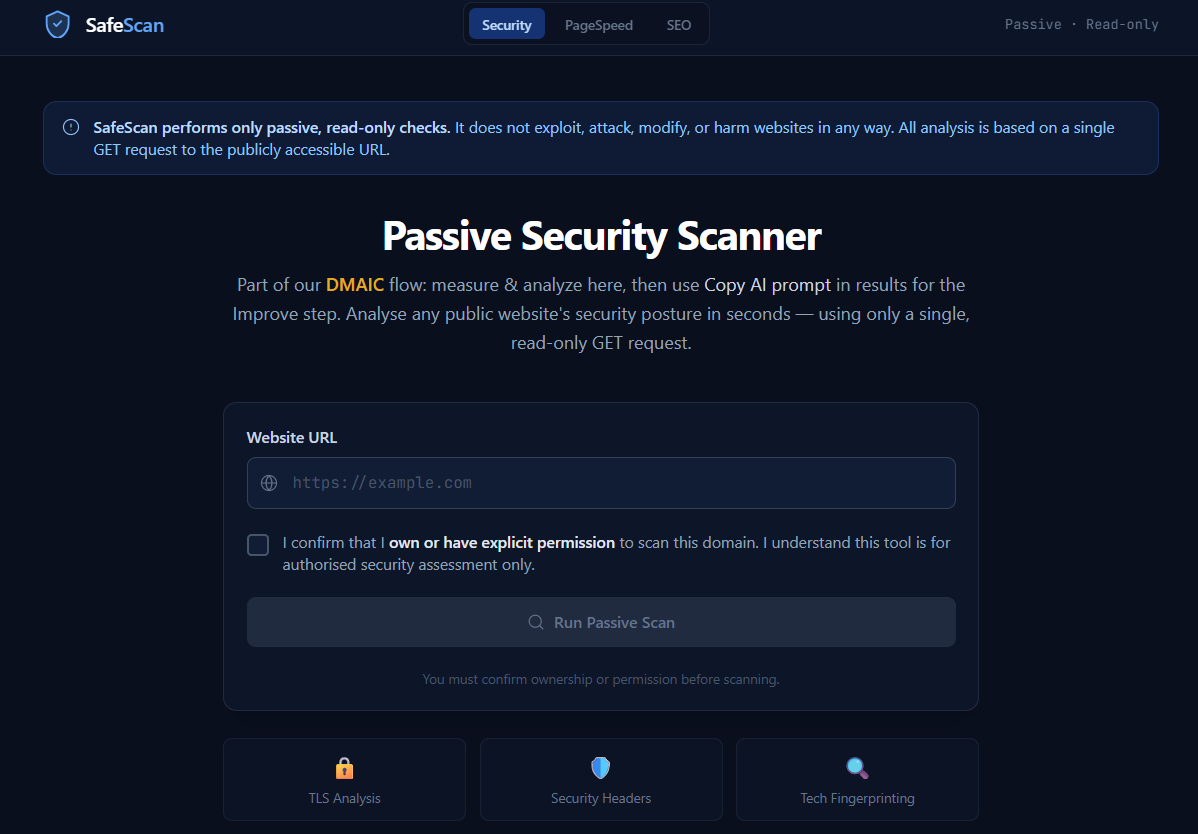 safe-scan for websites gallery image