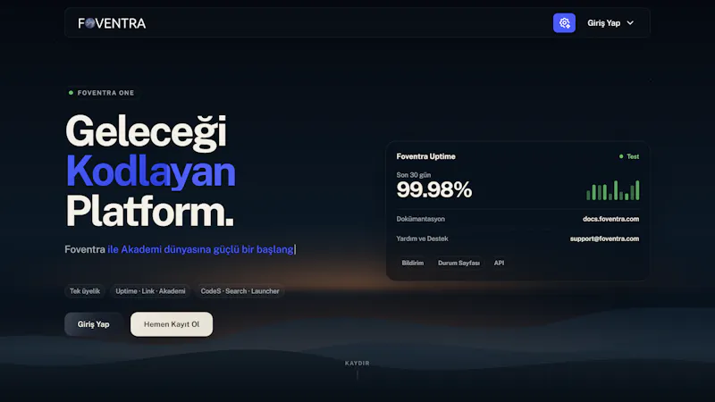 Foventra Uptime screenshot 1