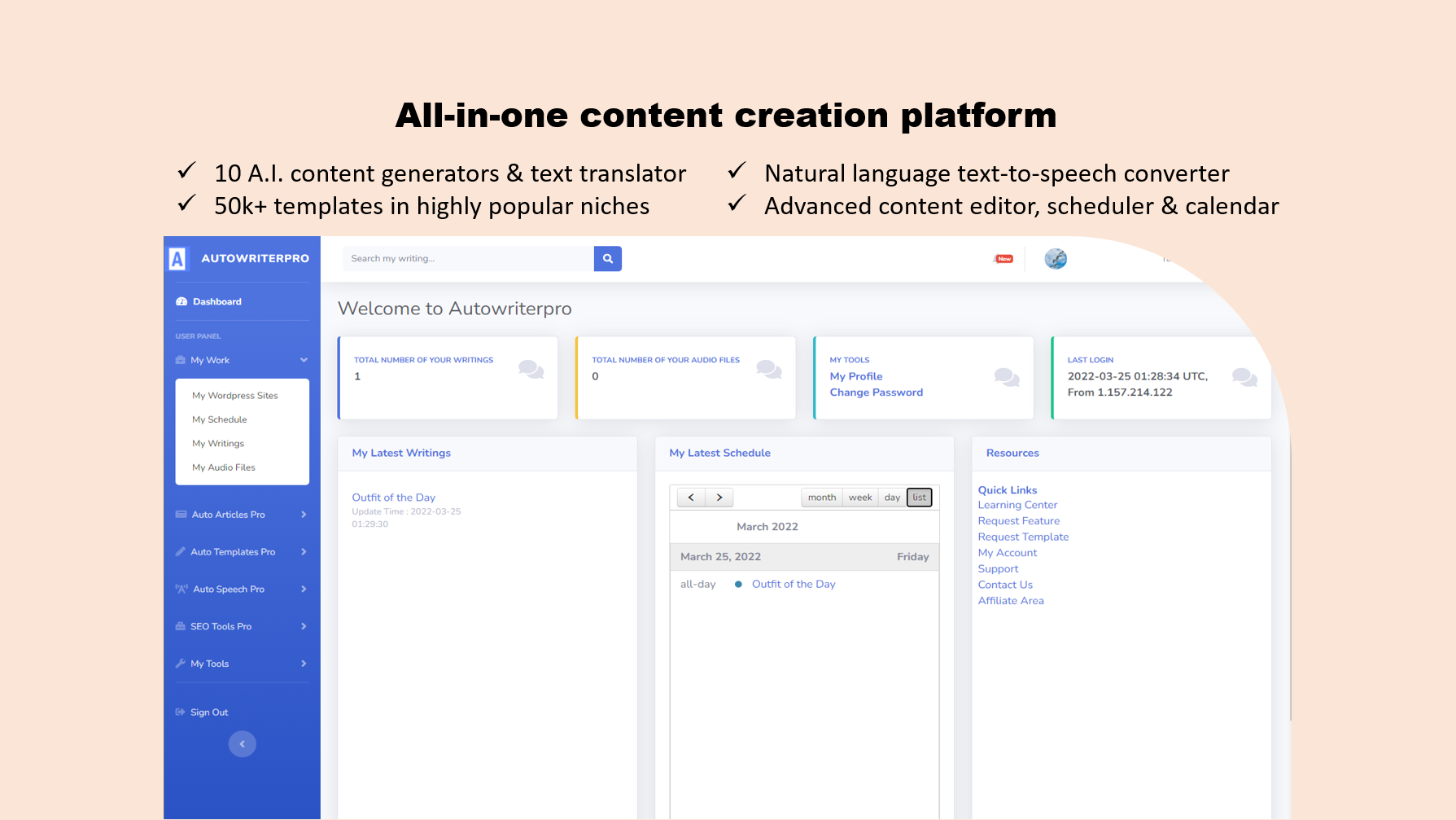 Autowriterpro gallery image