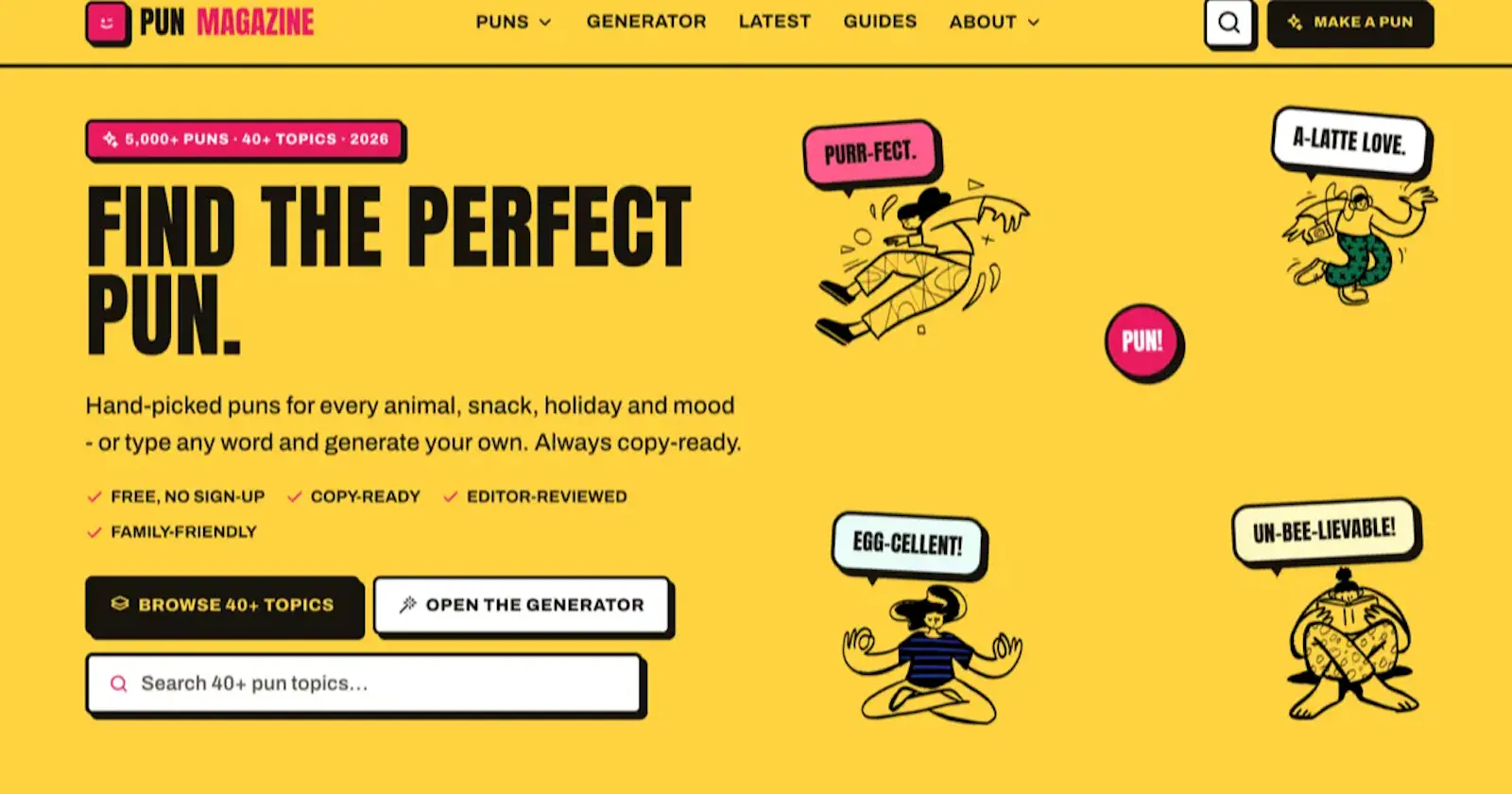 PunMagazine screenshot 1