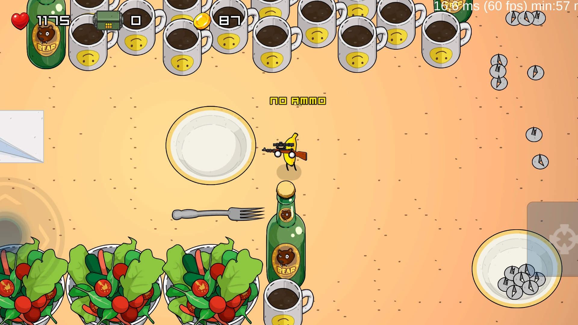 Pistol pisang roguelike media 3