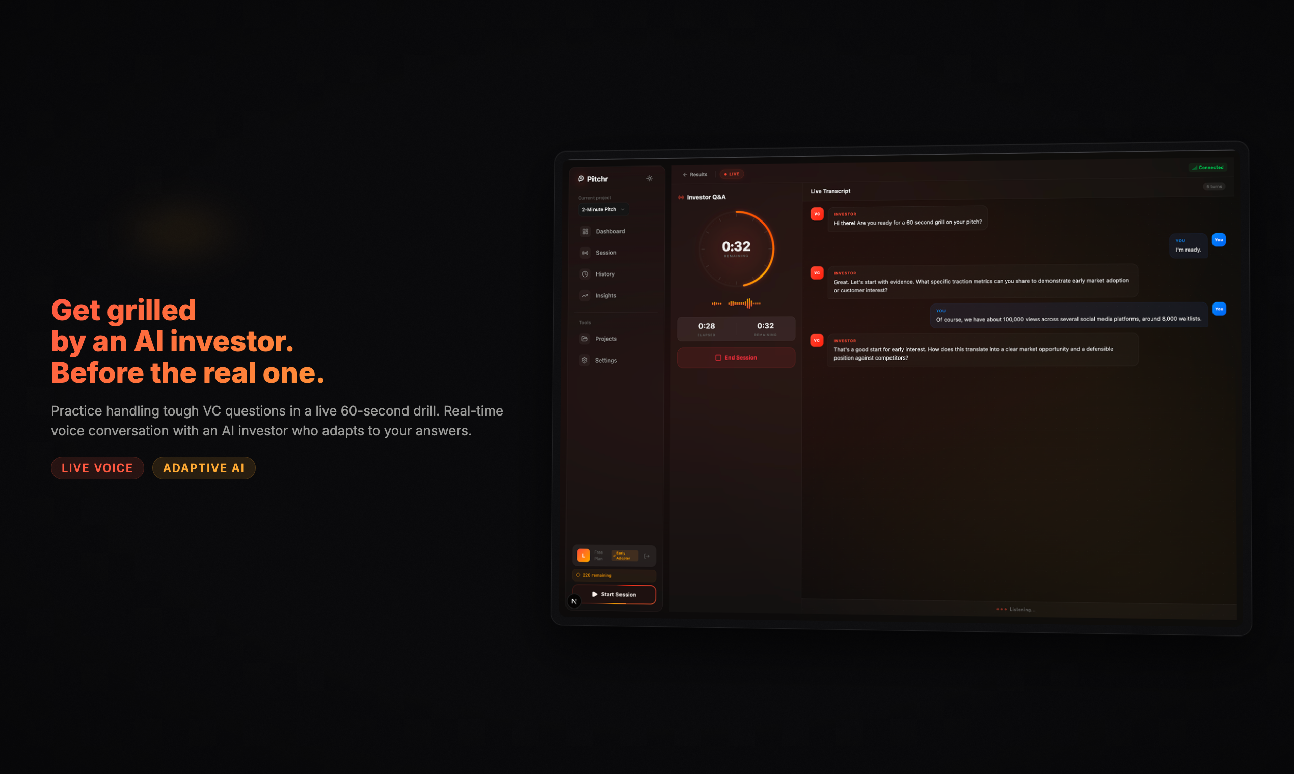 Pitchr - Screenshot 4 showing product features and functionality