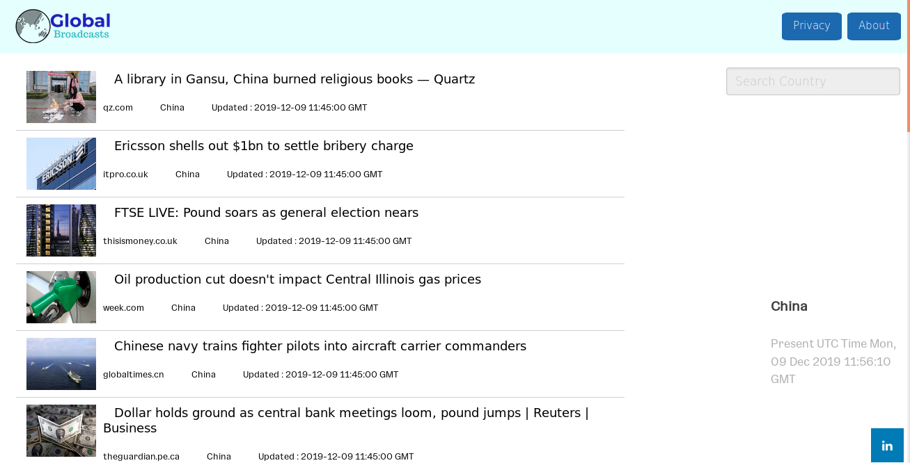 Global Broadcasts gallery image