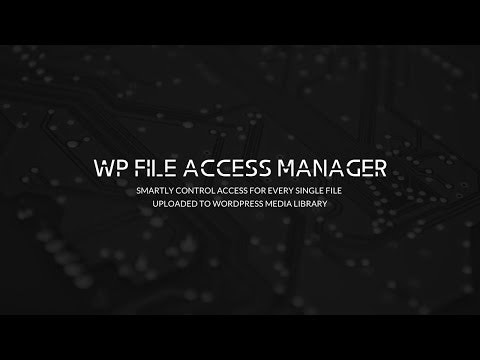 WP File Access Manager gallery image